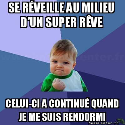 Rêve coupé