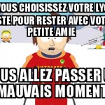 Ah l'amour ... et les études