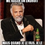 Rasage raté