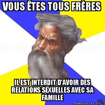 On est tous frères...