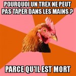 Blague du t rex