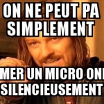 Micro onde bruyant