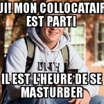 Colloc parti ... yeah