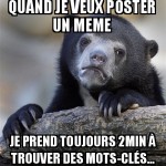 Ces mots-clés...