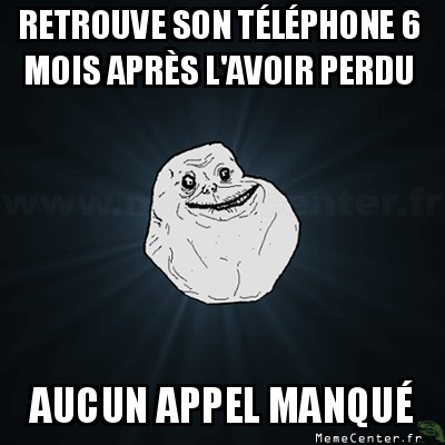 Téléphone perdu
