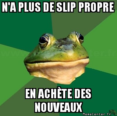 Sous vêtement manquants