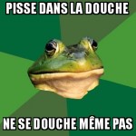 Pisser dans la douche