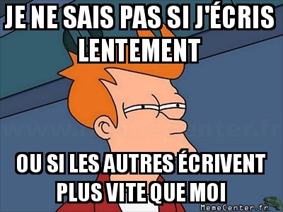 Facon d'écrire