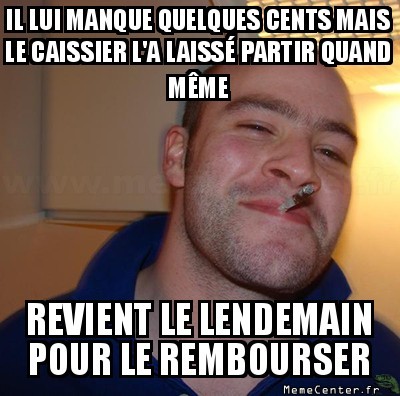 Quand il manque quelques cents