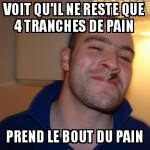 Le bout du pain