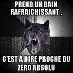 Bain cryogénisé