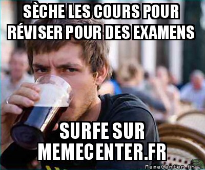 Pour réviser qu'il disait