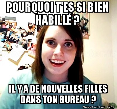 Bien habillé ? Trop!
