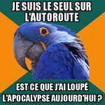 Seul sur la route