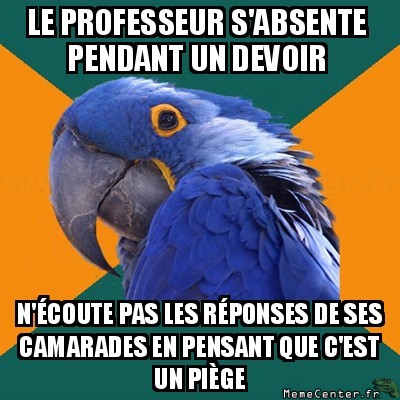 Tricher?