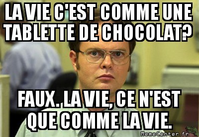 C'est la vie.