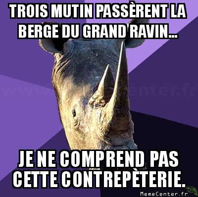 Double contrepèterie