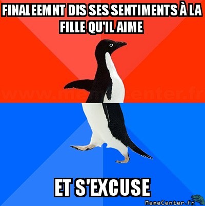 Dévoilage de sentiments