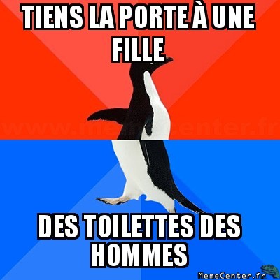 Tenir la porte inutilement