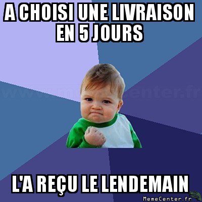 Livré en 5 jours
