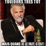 Couche tôt ou...?