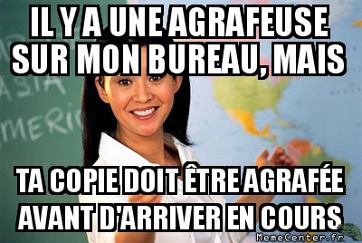 Agrafes moi ça