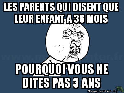 Age des enfants
