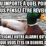 Pour pas louper son réveil