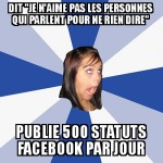 Les statuts Facebook