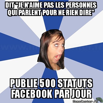 Les statuts Facebook