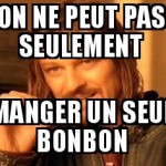 Manger des bonbons