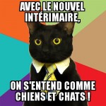 Les intérimaires...