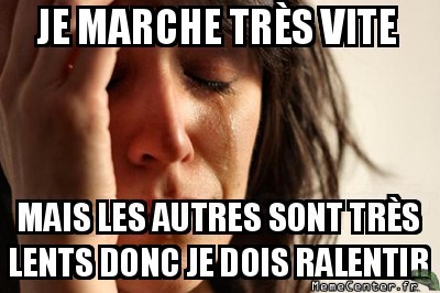 Trop vite !