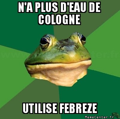 Eau de cologne bon marché