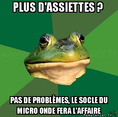 Assiette de secours