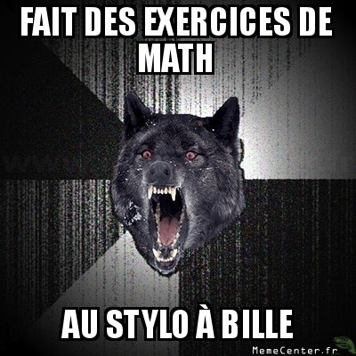 Pas d'erreurs possibles