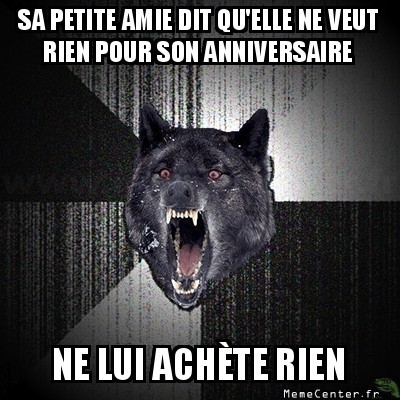 Ne m'achètes rien