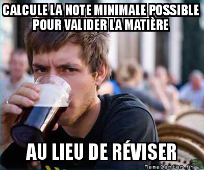 Note minimale possible