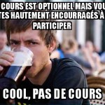 Cours optionnel? Ok