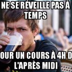 Réveil trop tard
