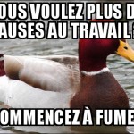 Plus de pauses