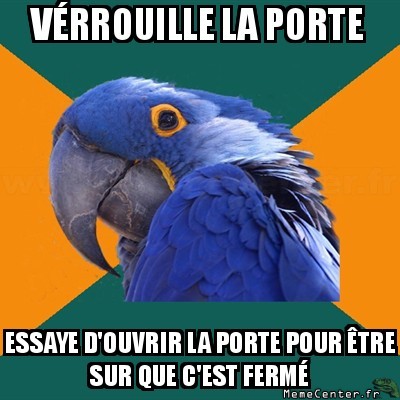 hm... je suis sur de l'avoir fait ?