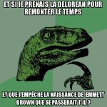 Paradoxe de la DeLorean