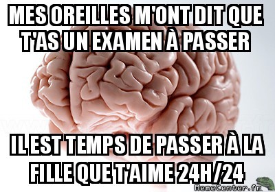 Penses à autre chose !