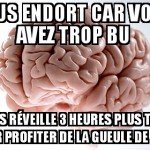 Grâce à l'alcool