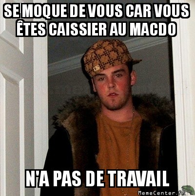 Moquerie du travail