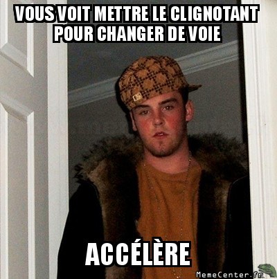 Enflure au volant
