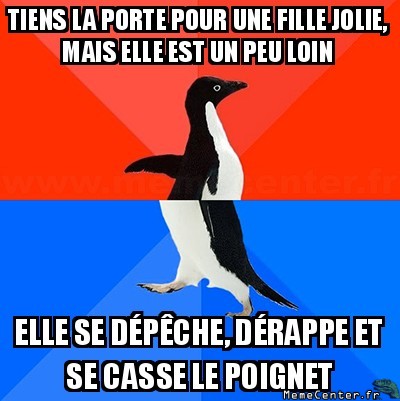 je voulais être serviable ..