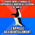 Mauvaise manip avec son ex