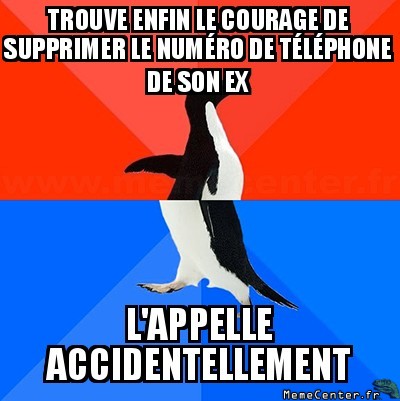 Mauvaise manip avec son ex